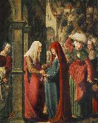 Marx Reichlich Meeting of Mary and Elisabeth painting
